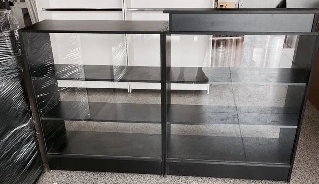 BALCÃO CAIXA VITRINE + BALCÃO VITRINE MDF 