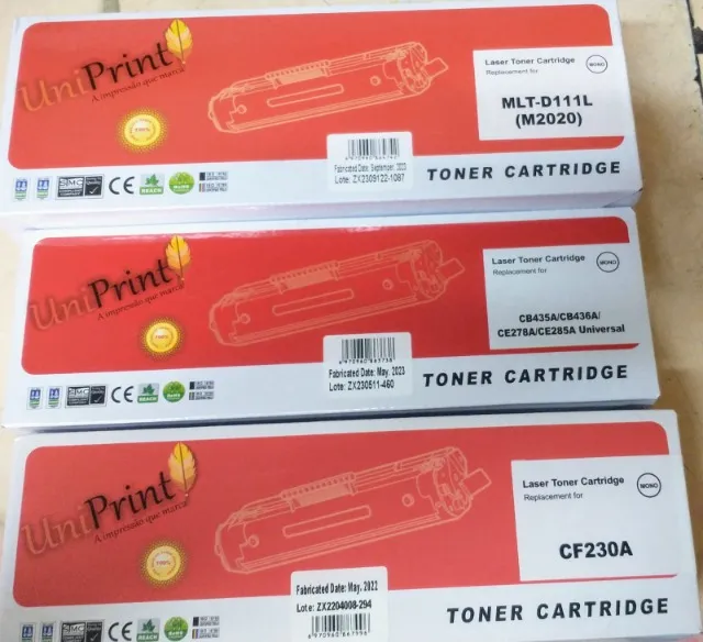 toners vários modelos ,drun,cartuchos tintta zero