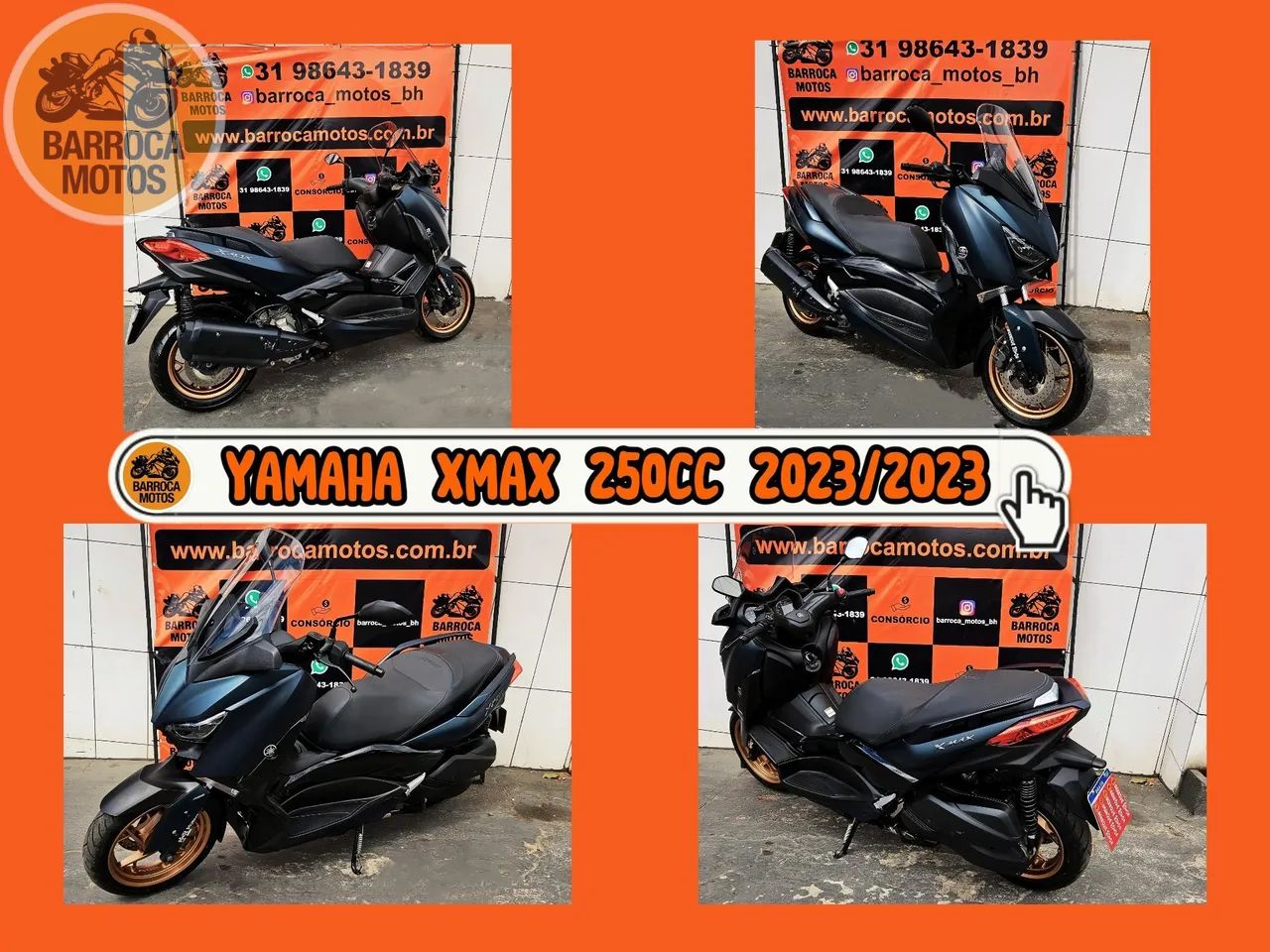 Motos Yamaha Xmax Em Minas Gerais