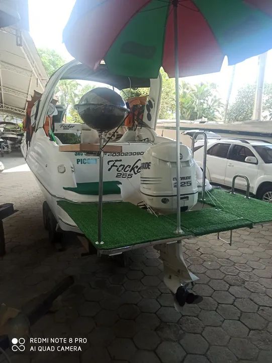 LANCHA FOCKER 255 /275 ACEITO TROCA . - Foto 7