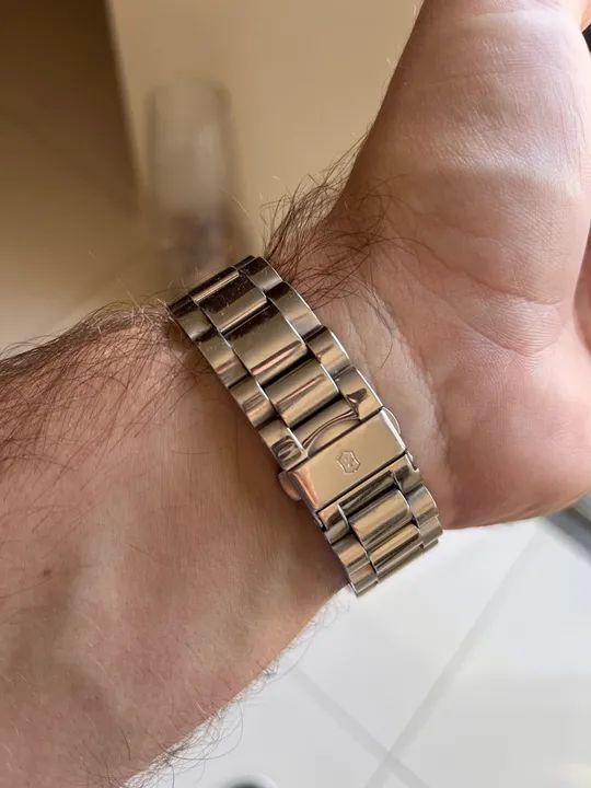 Relógio Victorinox Swiss Army Cronógrafo Masculino - Foto 6