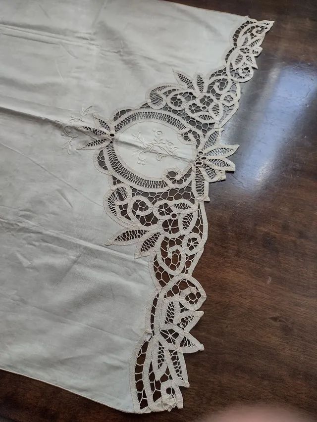 Cortina de Cozinha Richelieu Antiga  - Foto 5