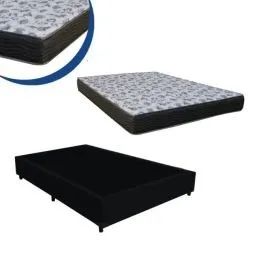 Base Box Espuma D33 20cm - Conforto e Suporte para Suas Noites de Sono!