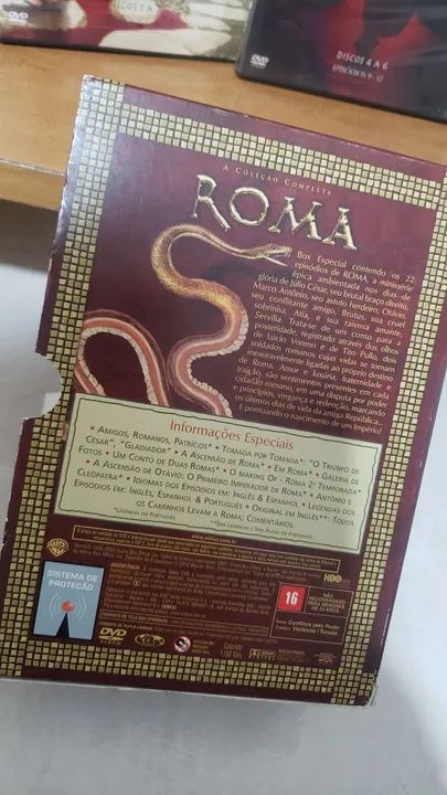 Coleção Completa Roma - Temporadas 1 e 2 - 11 DVDs - Foto 5