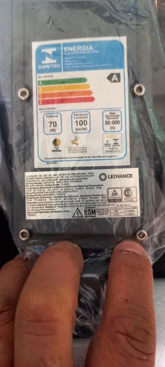 Luminária LED LEDVANCE AREALIGHT 70W 6500K - Foto 3