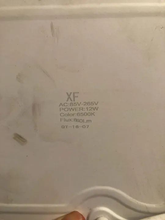 Painel LED para Teto 18W 6500K Branco Frio - Iluminação Eficiente - Foto 4