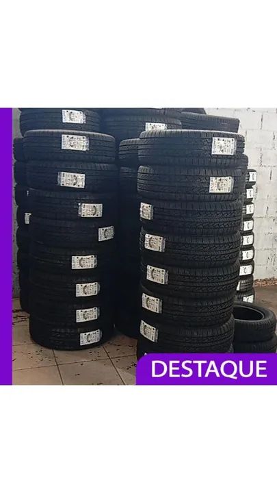 Pneu com preço baixo a partir de 190,00 no pix