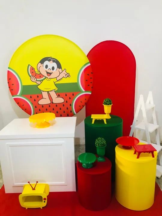 Decoração pegue e monte mickey, Magali  - Foto 2