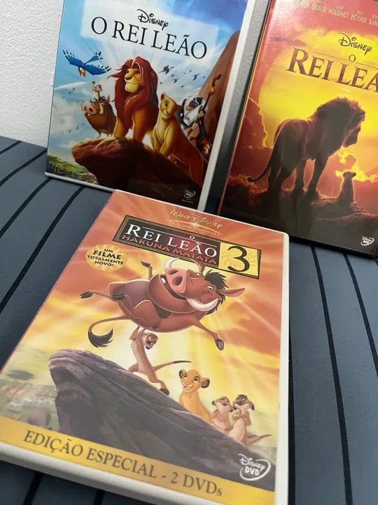 Kit DVDs O Rei Leão  - Foto 3