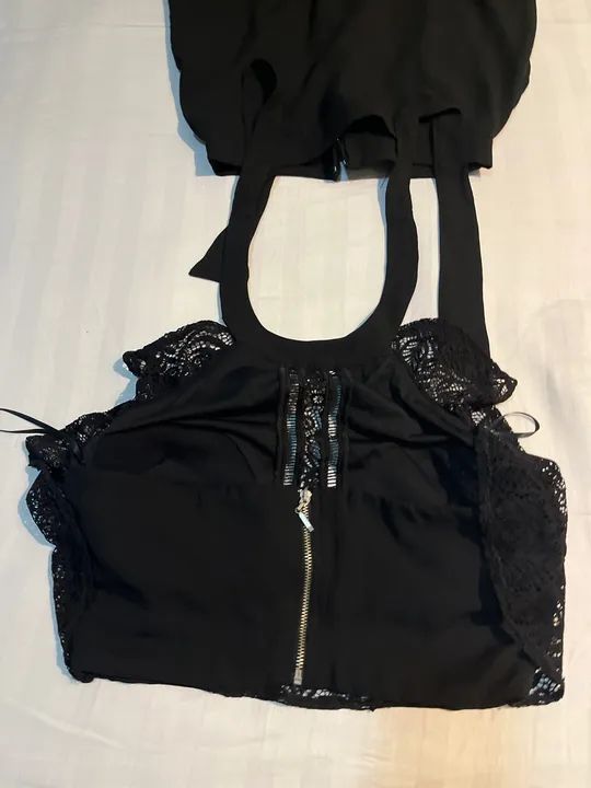 Conjunto Preto em Renda - Foto 3