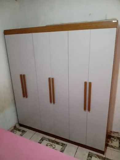 guarda roupa 100% MDF com pes  - Foto 3