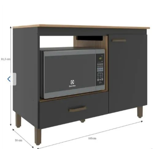 Balcão Para Fogão cooktop roma - Foto 2