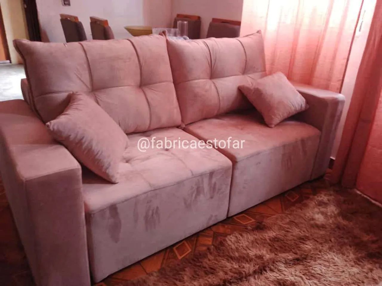 Direto da Fábrica Sofá Retrátil 2,00m - Pagamento na entrega!! - Foto 2