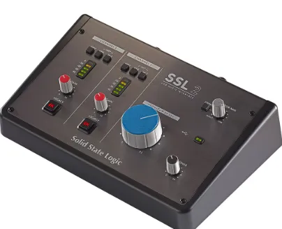Interface de Áudio SSL 2 + Mic Neumann TLM 102