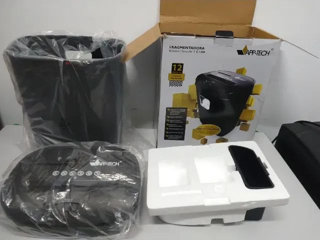Fragmentadora De Papel Rápida 12 Fls C.1200 App-tech 127v ou 220V - Foto 4