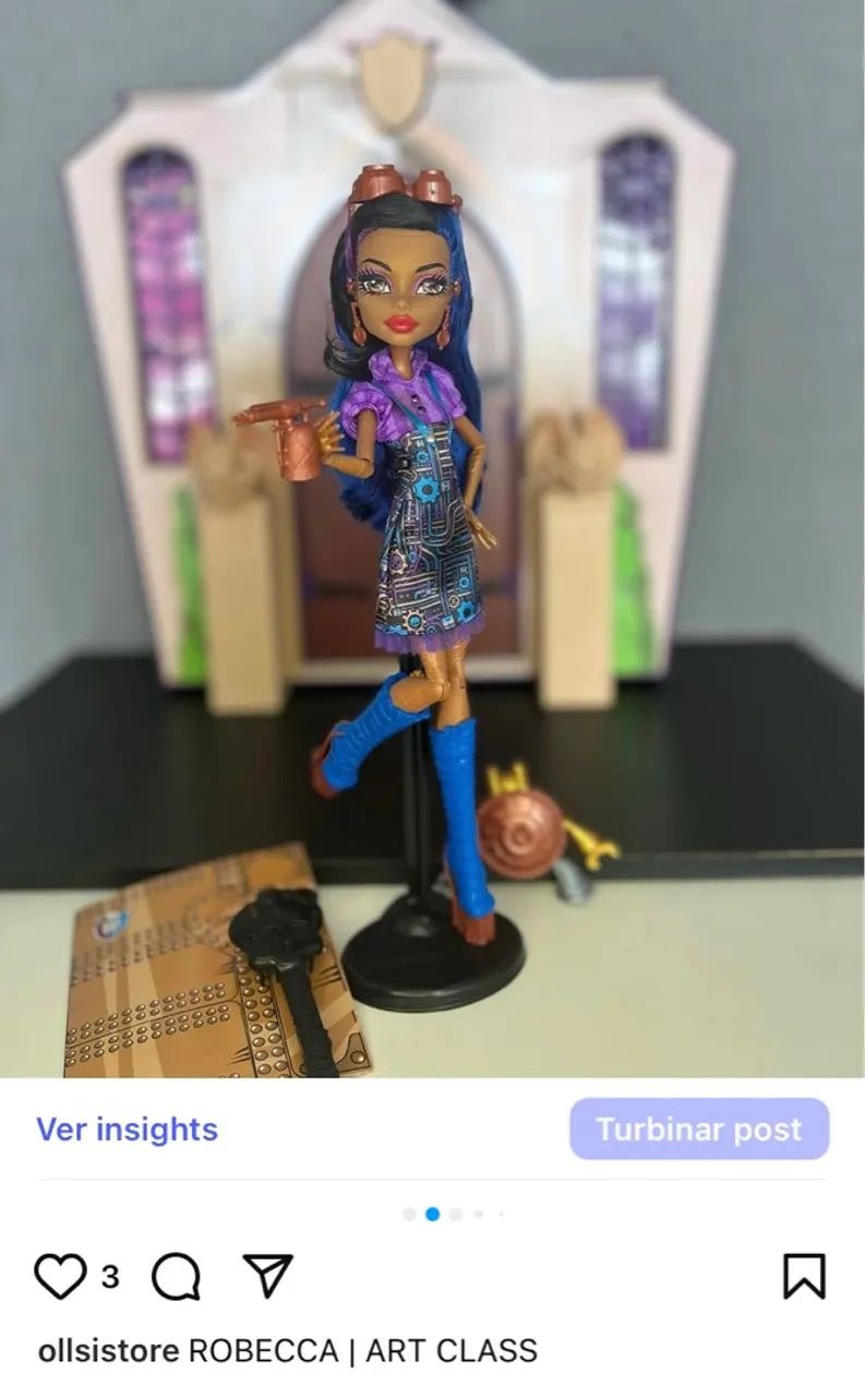 Boneca Monster High Robecca Steam - Foto 3