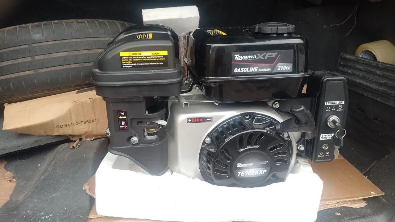 Motor a Gasolina Toyama XP 210cc Novo - Foto 2