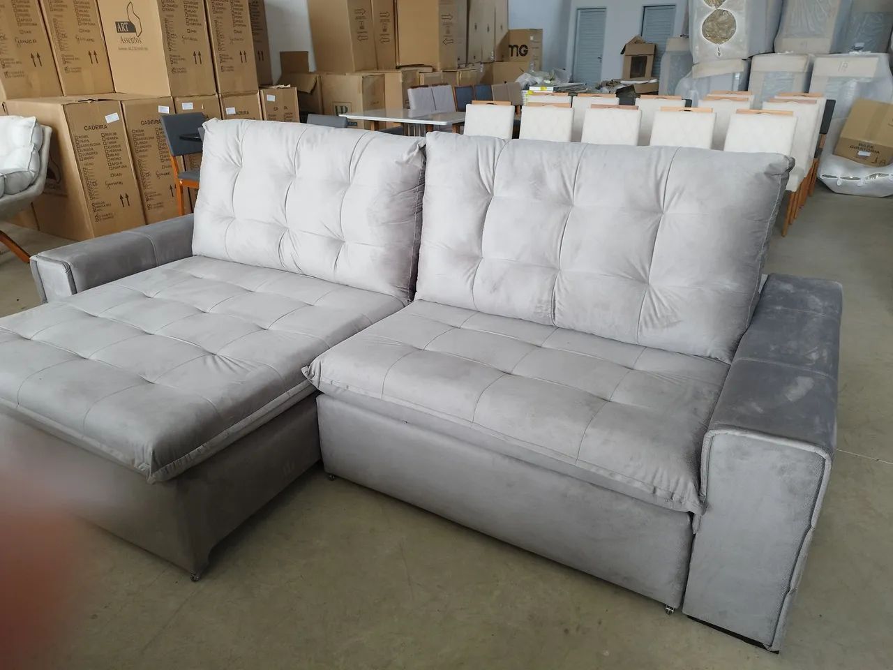 Sofá Retrátil e Reclinável 2.90cm 