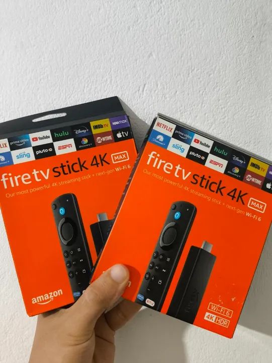 Fire TV Stick 4K - Novo e Lacrado