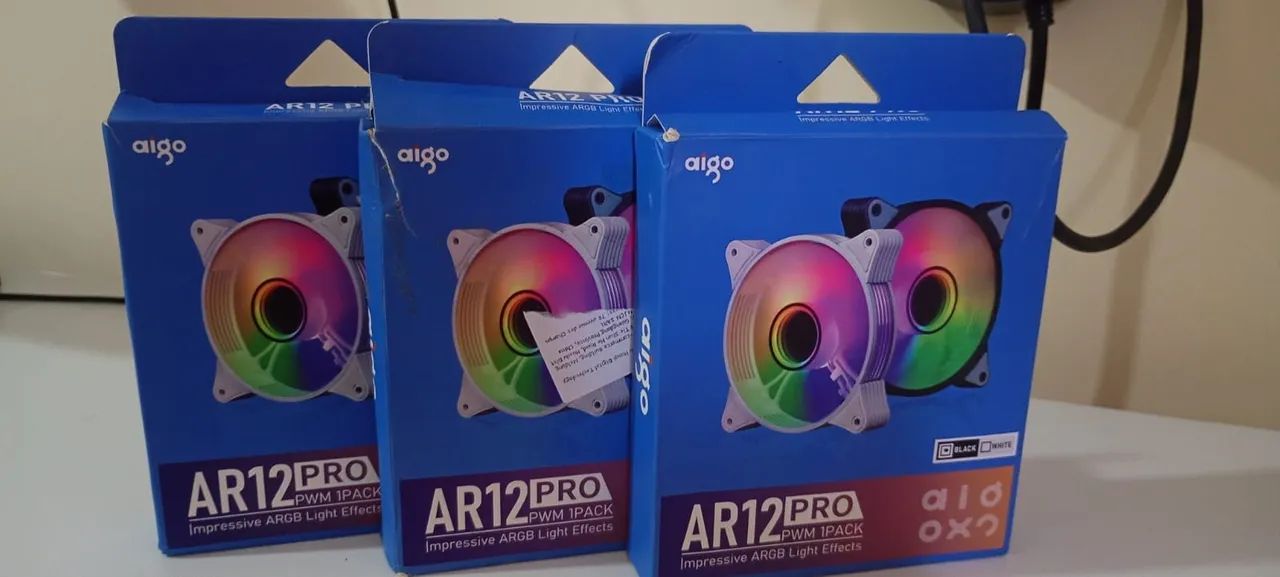 KIT 3 FANS - AR 12 PRO | AIGO  - Foto 2