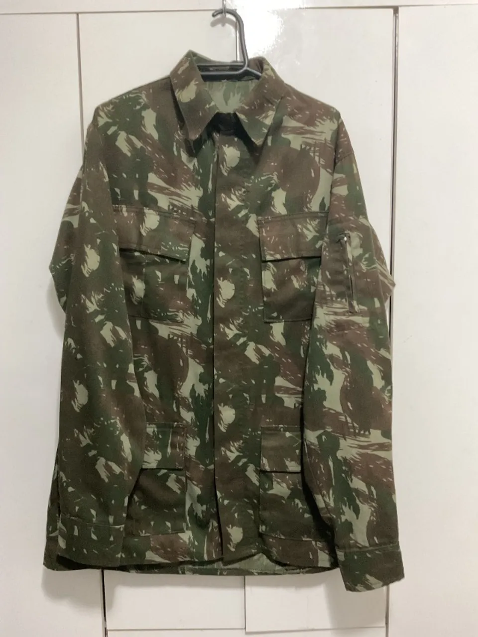 Jaqueta Parka Camuflada Militar G