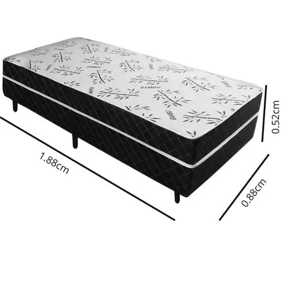 Cama Box de Solteiro Nova 5CM - Foto 2