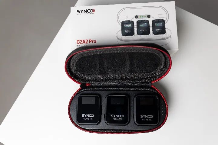 Kit de microfones Synco G2A2 Pro - para câmeras - Foto 3