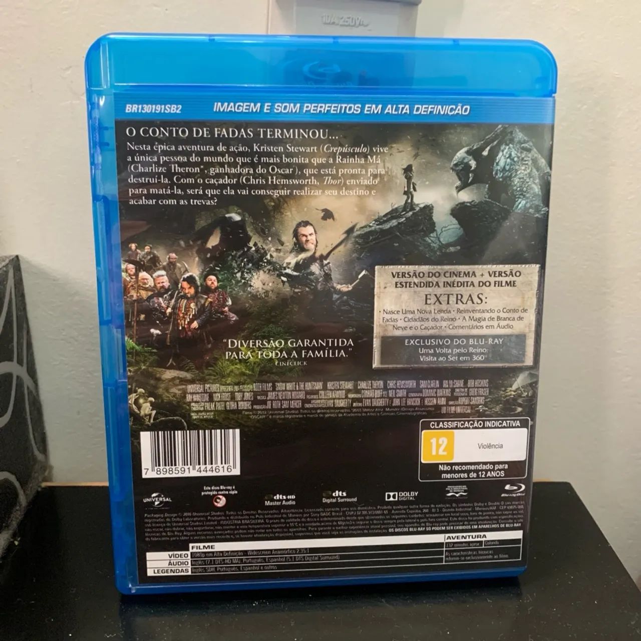Blu-Ray Branca de Neve e o Caçador - Versão Estendida - Foto 2
