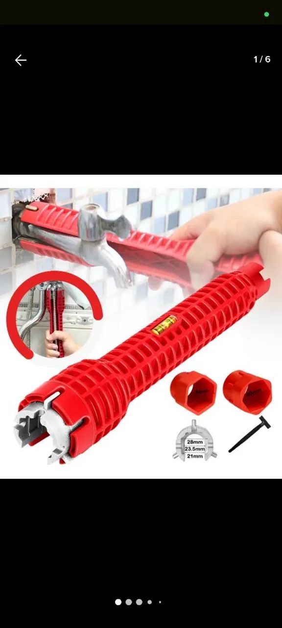 Multifunctional Plumber's Wrench64385643487234121