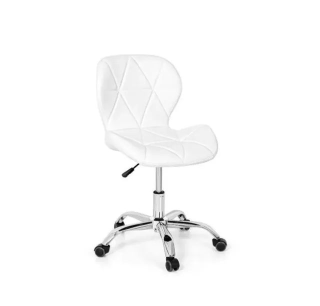 Cadeiras de escritório com rodinha cor branca SEMINOVAS - 10 UNID