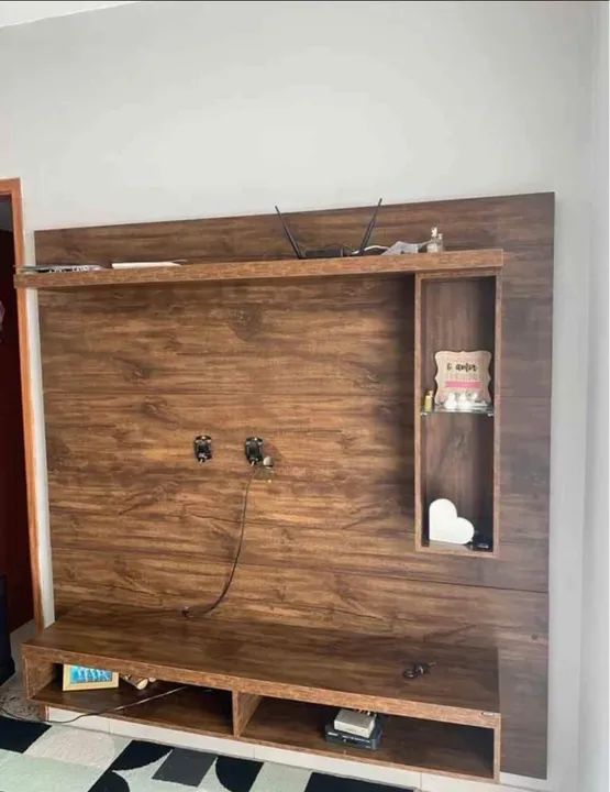 Rack para TV em madeira maciça - Foto 2