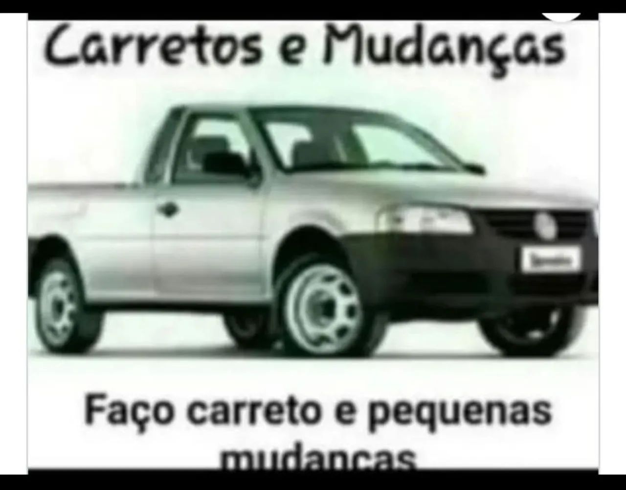 Faço fretes e carretos.