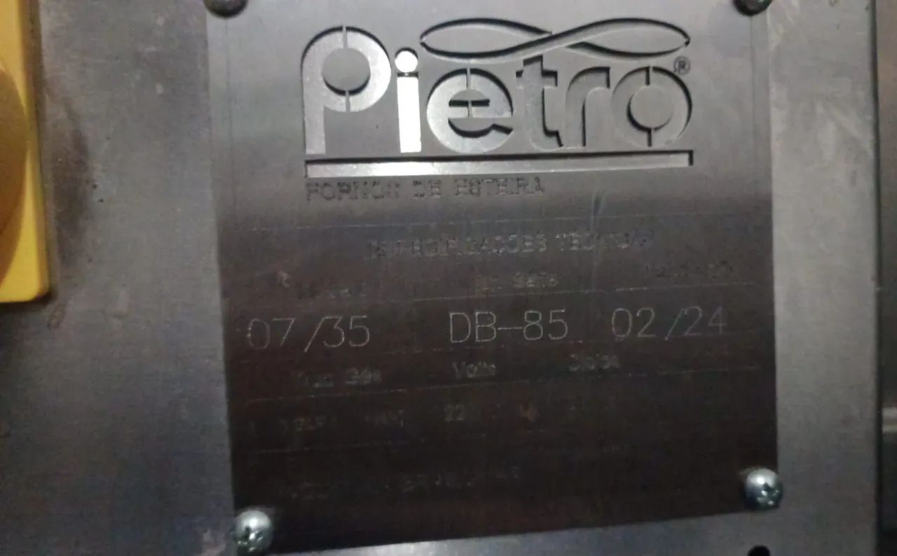 Forno esteira gás Pietro Am 35 turbinho 2024 na garantia   - Foto 4