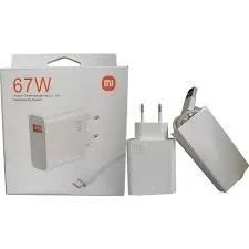 Carregador de Celular 67W Com Cabo De Dados Tipo C Turbo