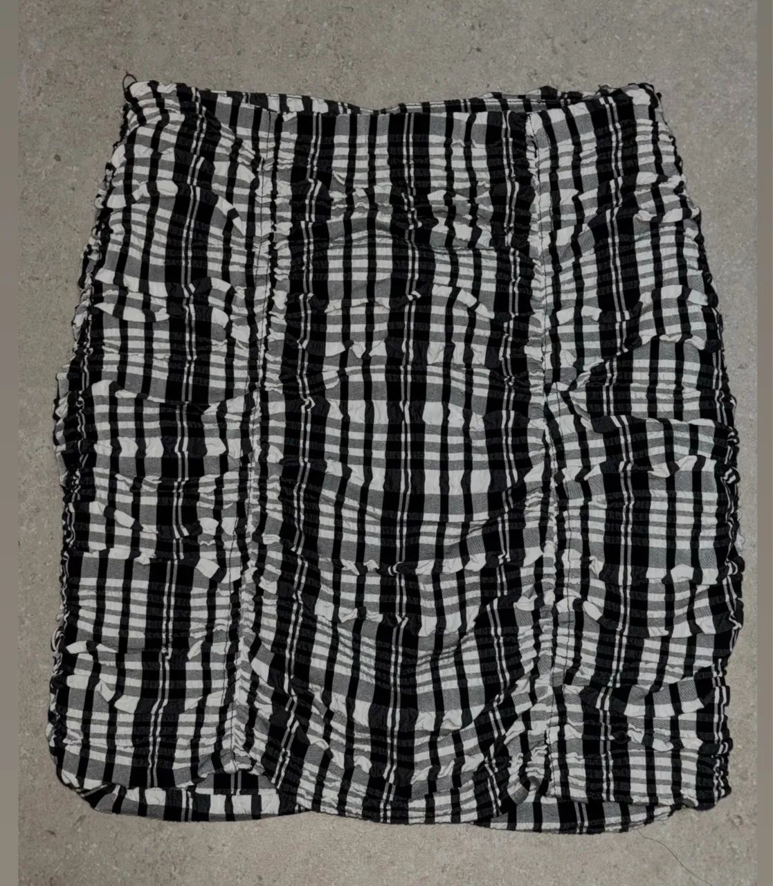Saia preto e branco Zara - Tamanho PP - Foto 2