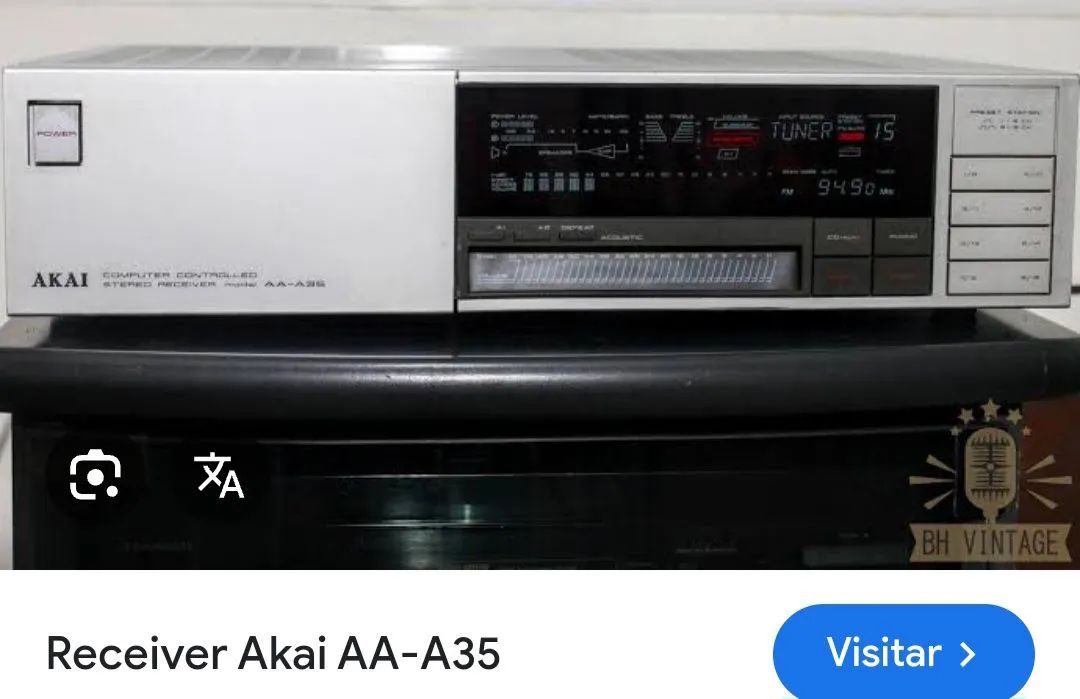 Receiver Stéreo Akai AA-A35  - Foto 3