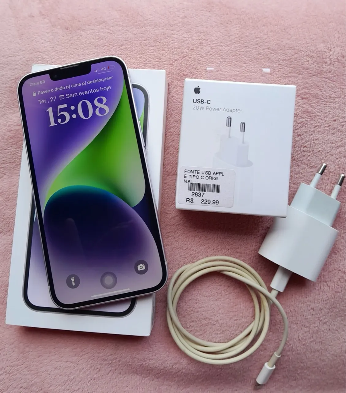 iphone 14 roxo 128gb