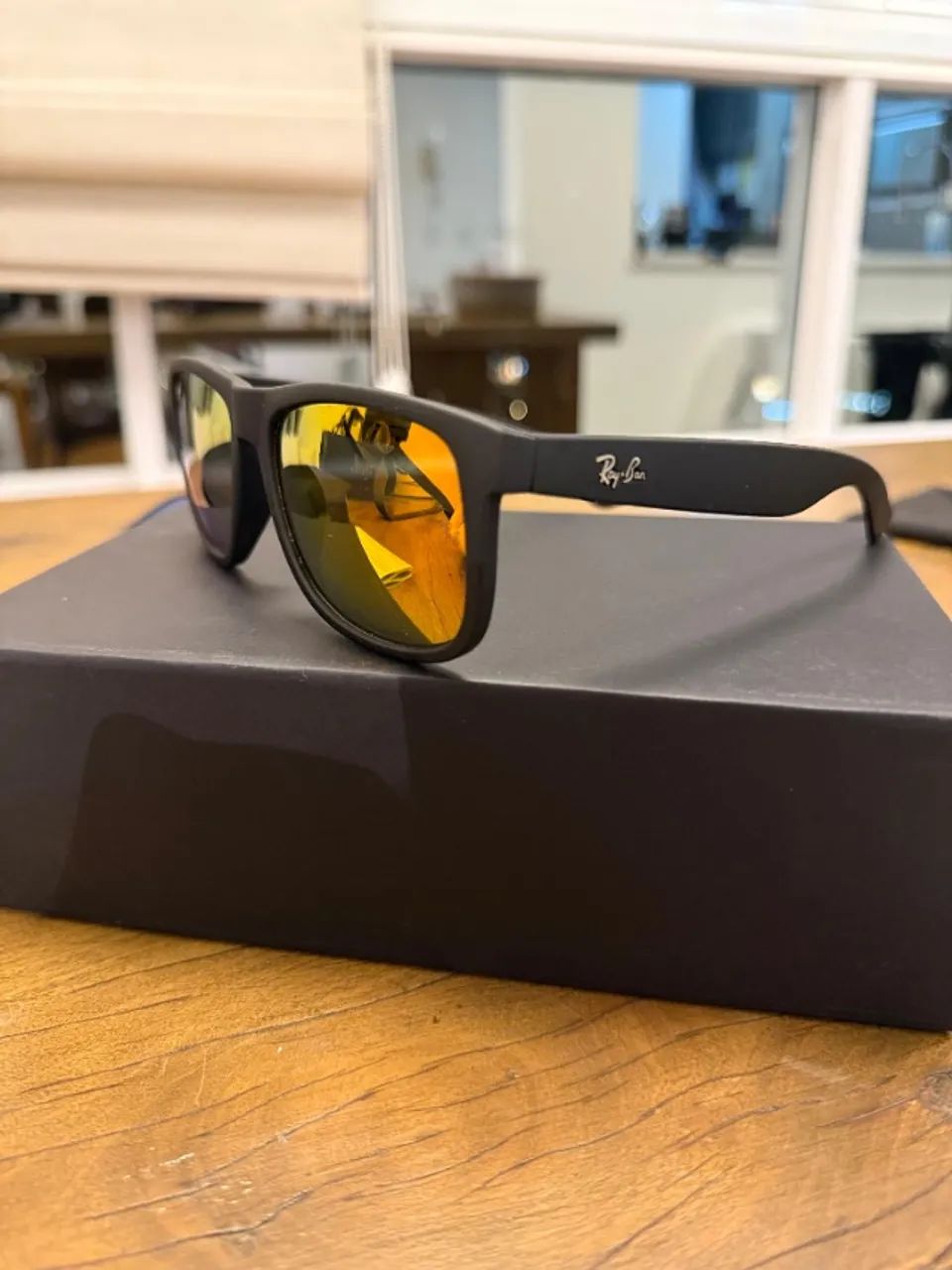 Oculos Ray-Ban JUSTIN CLASSIC original - Foto 4