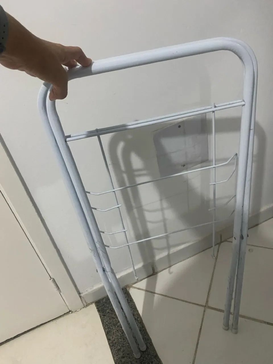 Suporte para banheira ou Varal de Roupa Infantil Branco  - Foto 2