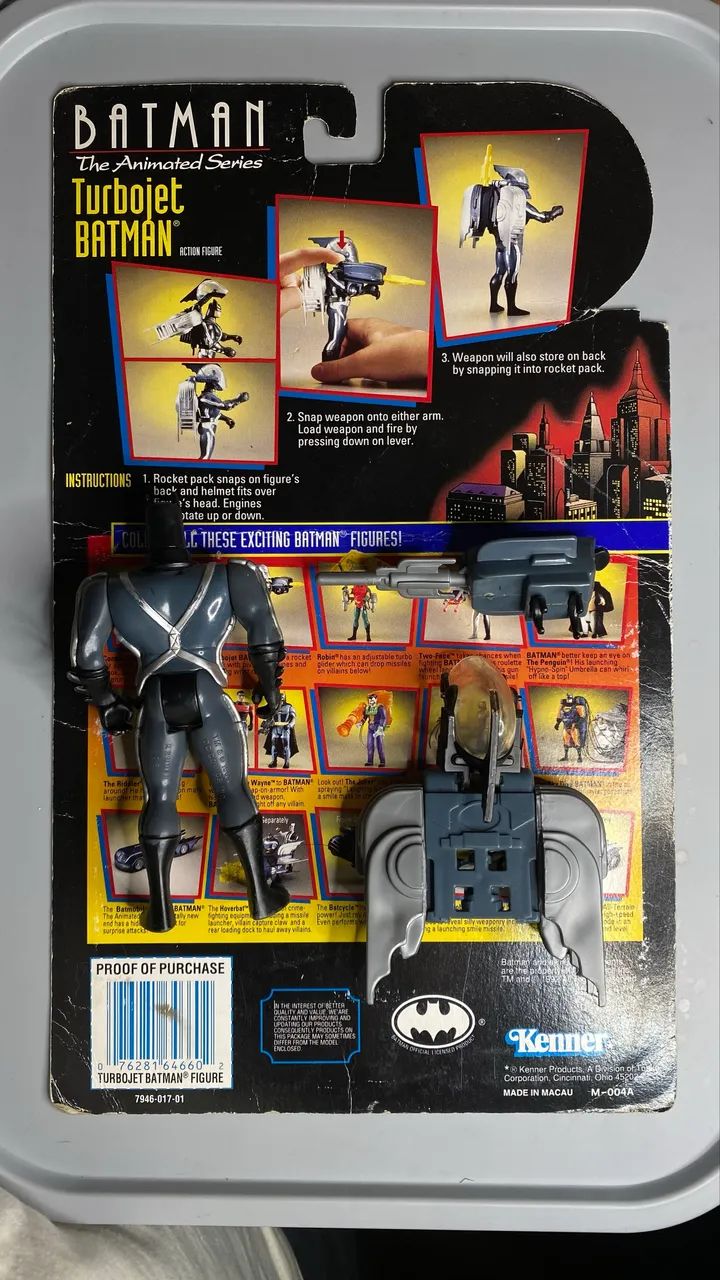 Boneco Batman Animated Series - Turbojet - Foto 2