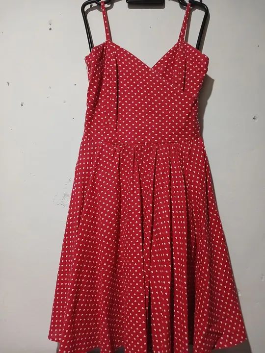 Vestido Vermelho alcinha de coração  - Foto 5