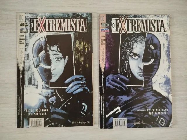 HQ Quadrinhos O Extremista (coleção completa em 2 edições)