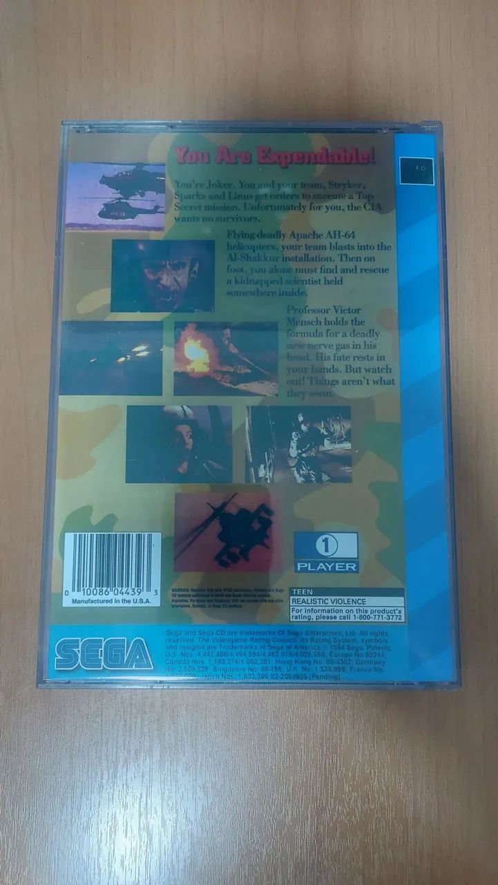 Midnight Raiders Sega CD original Raro - Foto 2