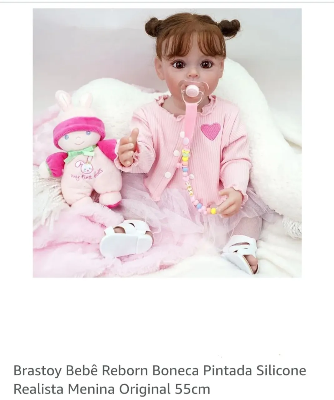 Boneca Reborn Brastoy: Realismo e Detalhes Incríveis!