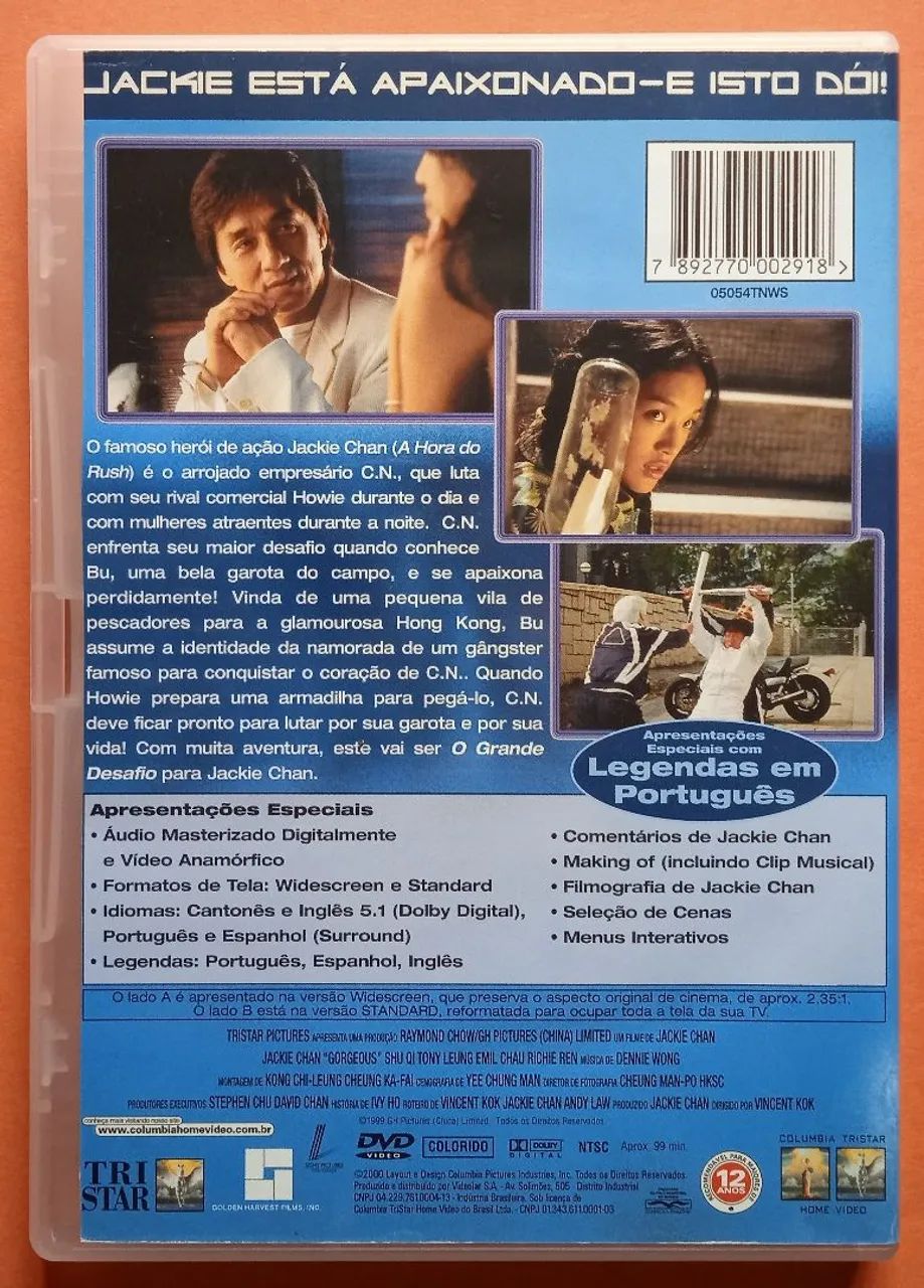 DVD O Grande Desafio - Jackie Chan - Foto 2