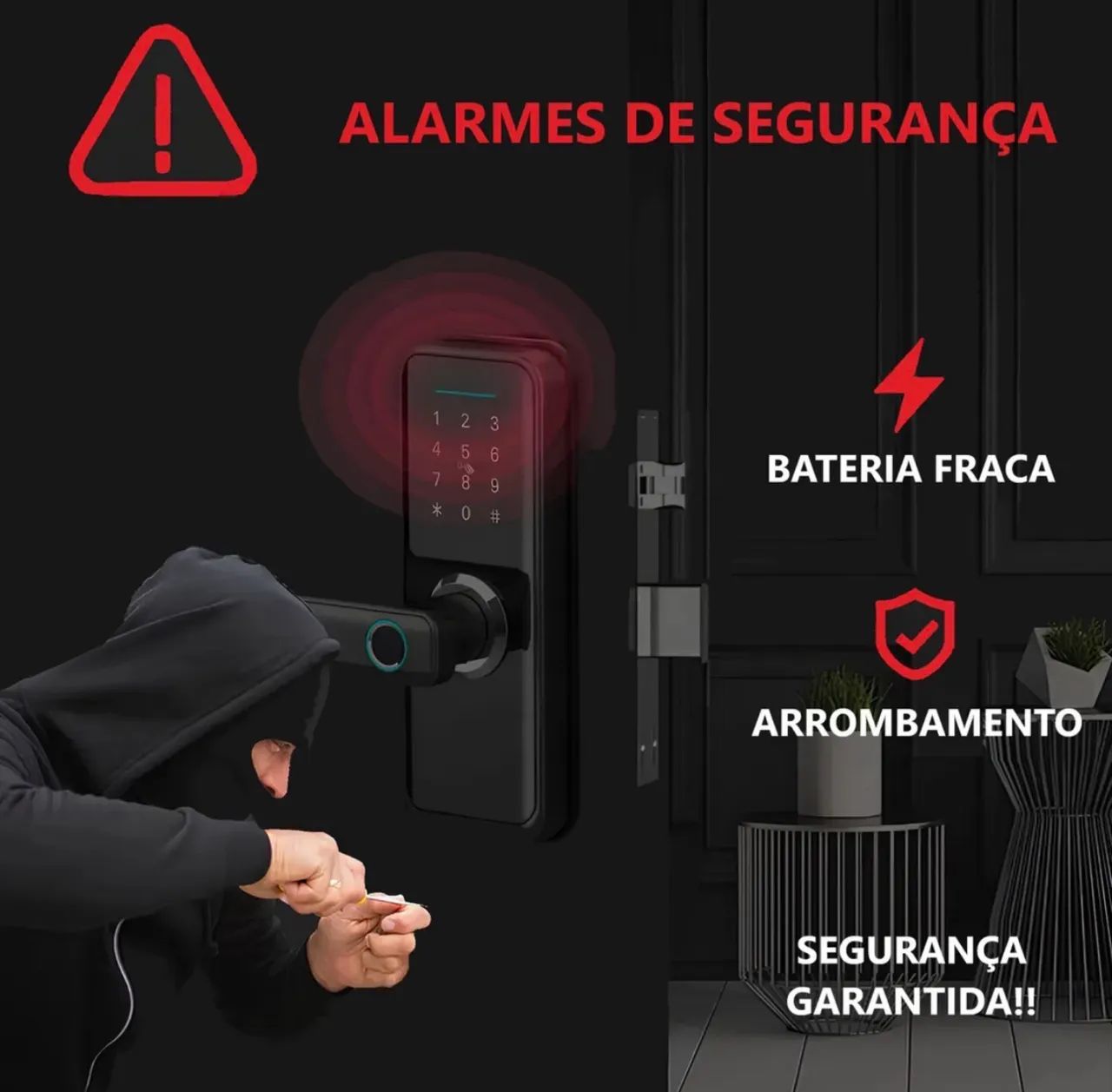 Fechadura Digital Primebras - Foto 3