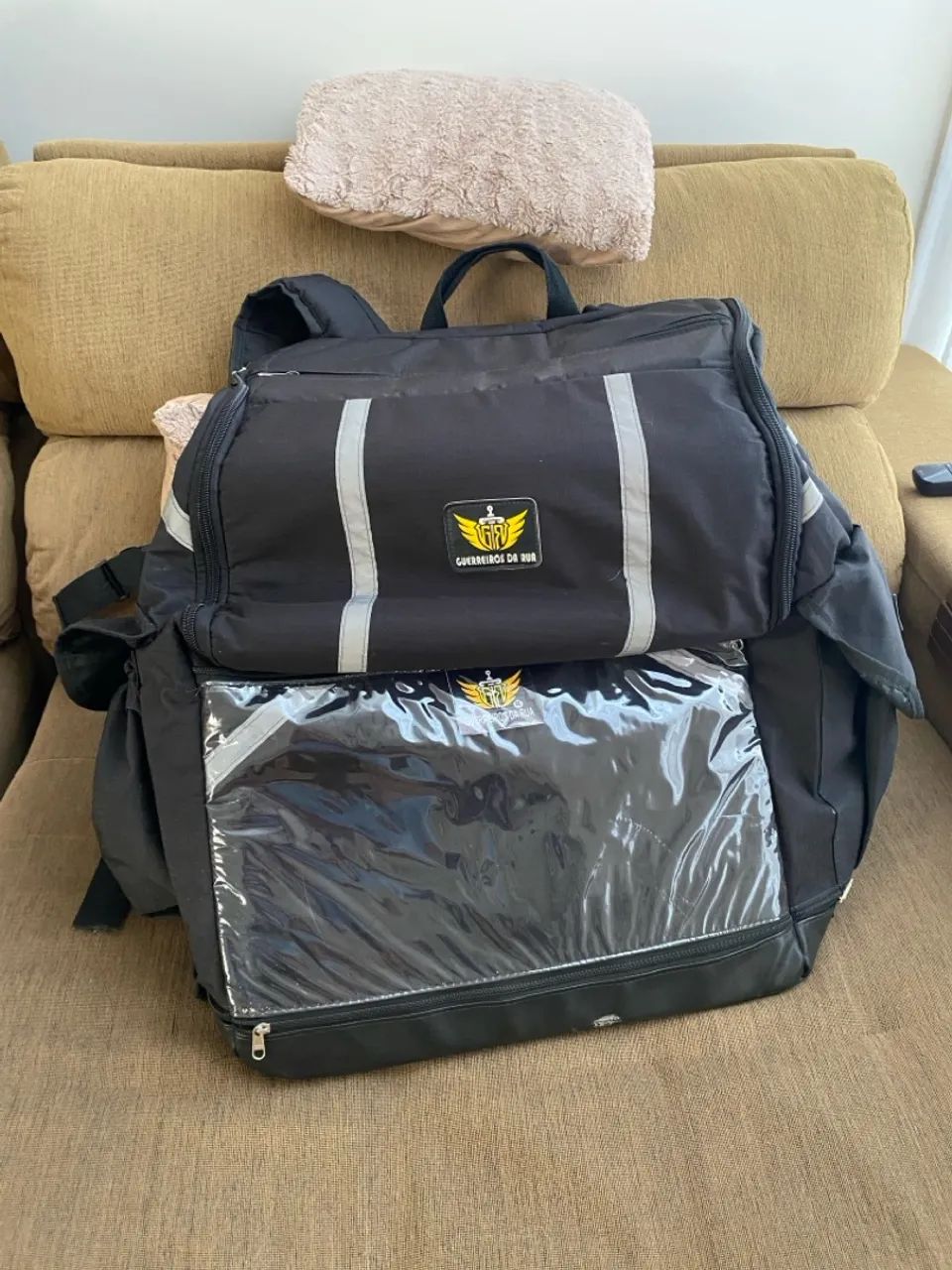 Bag baú entregador delivery 120 litros semi-nova