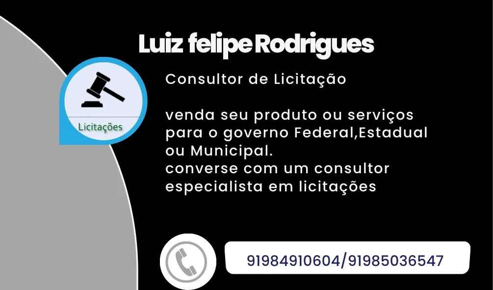 Consultor de licitação 