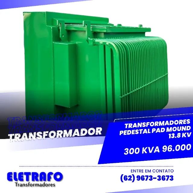 Transformador Pedestal 300 kVA - Distribuição Confiável com Proteção Reforçada