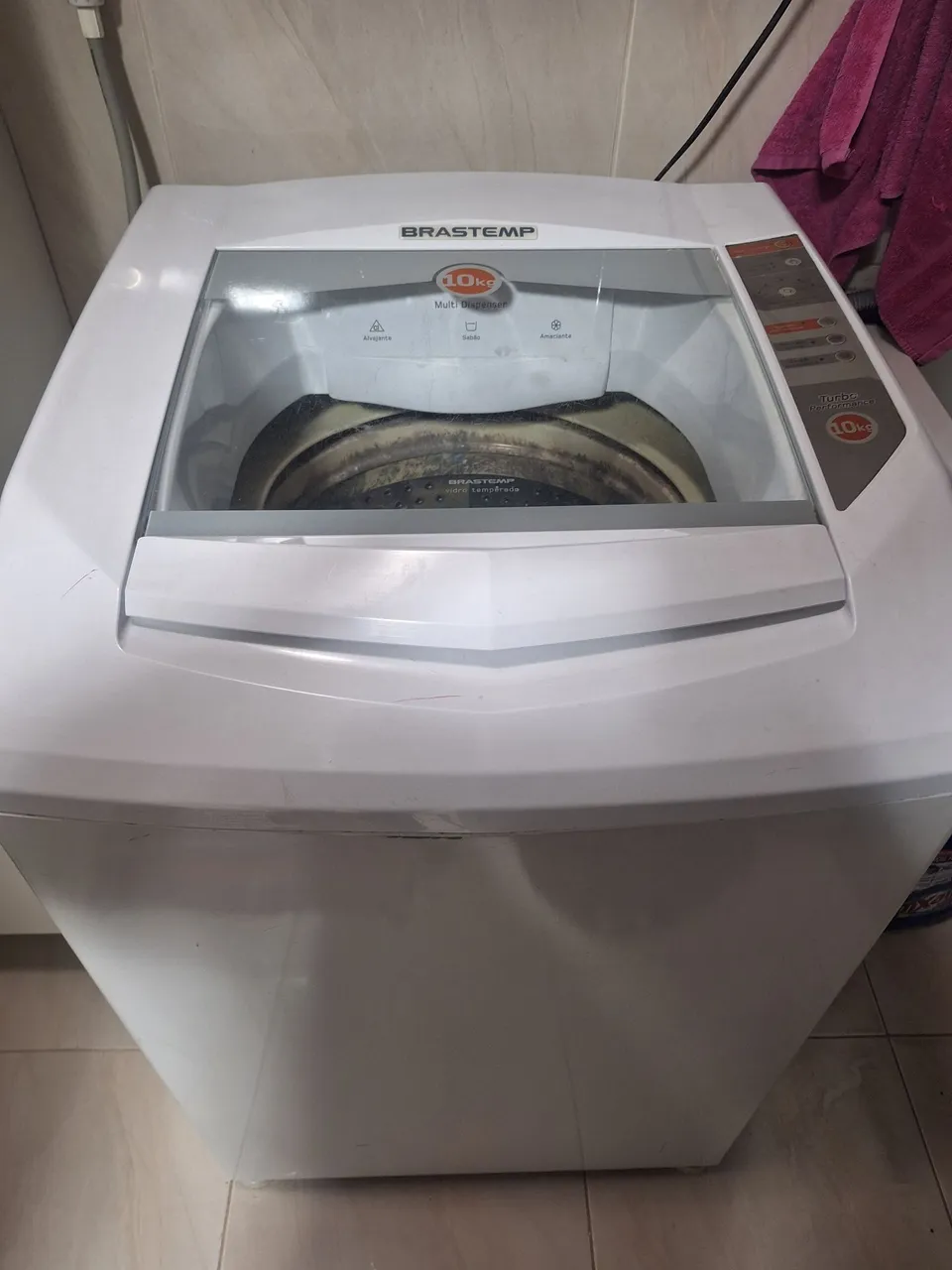 Lavadora Brastemp 10kg Turbo Performance